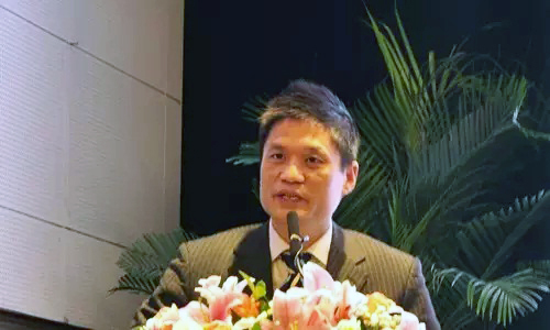 国脉互联董事长、首席研究员杨冰之在"2015中国智慧城市发展年会"发表主题演讲