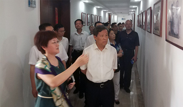 浙江省政协调研组莅临舟山国脉考察 浙江省政协调研组莅临舟山国脉考察