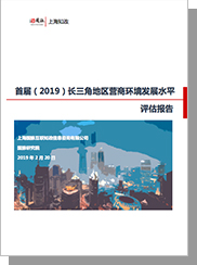 首届（2019）长三角地区营商环境发展水平评估报告