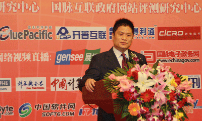 杨冰之主任发布2010中国政府网站发展研究及绩效评估结果